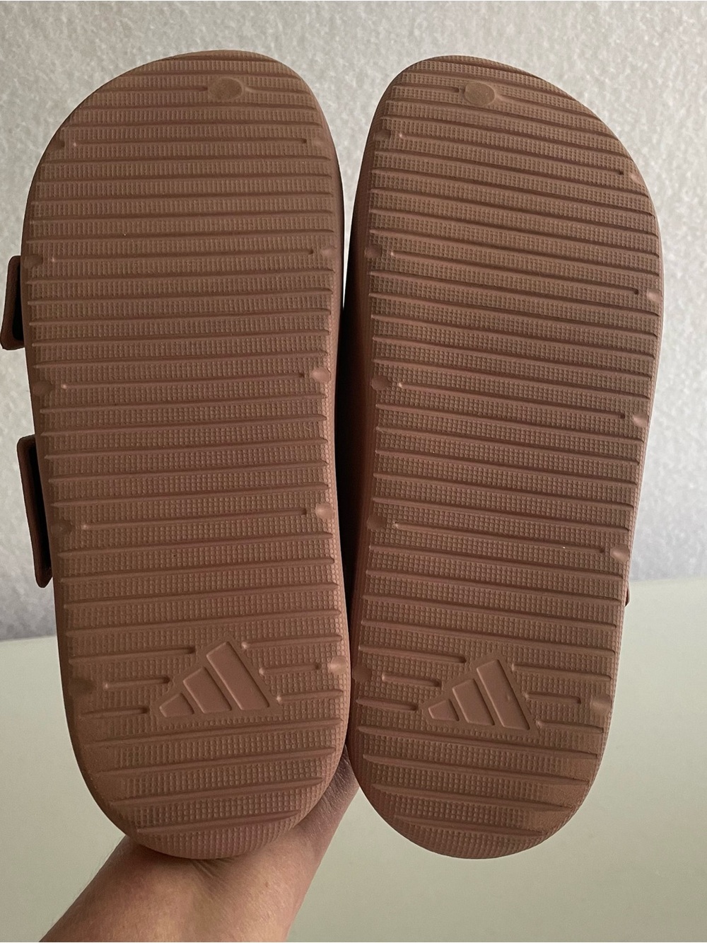Adidas Znsory Cloudfoam Double Strap Slide Sandals Pink Women's 10 / Men's 9 - Picture 4 of 11